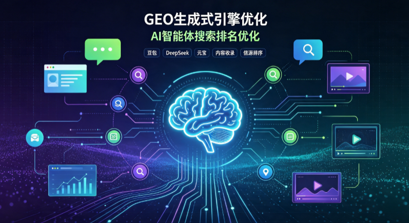高坪区GEO 浪潮来袭：生成式引擎优化崛起，创作者争抢豆包、DeepSeek、元宝智能体流量入口